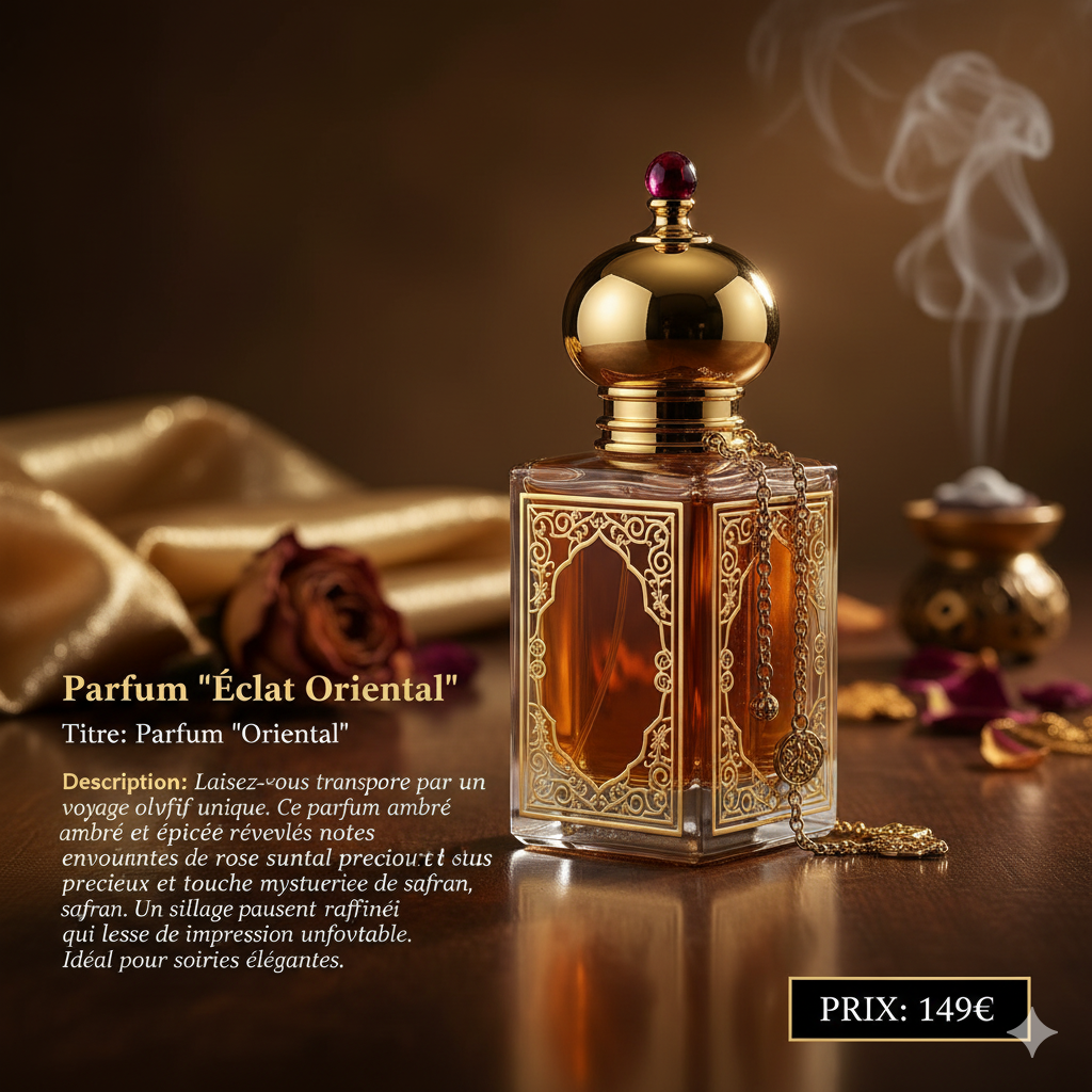 Parfum "Éclat Oriental"