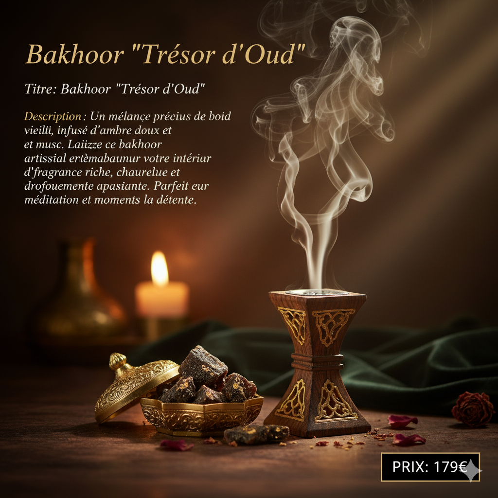 Bakhoor "Trésor d'Oud"