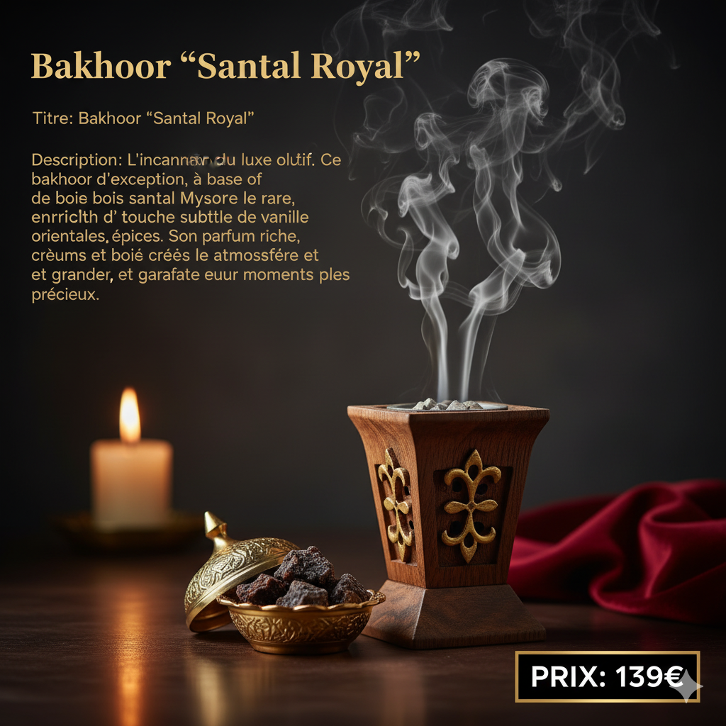 Bakhoor "Santal Royal"